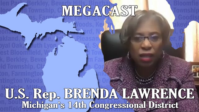 U.S. Rep. Brenda Lawrence of Michigan...