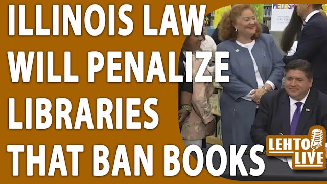 Illinois Law Penalizes Libraries That Ban Books