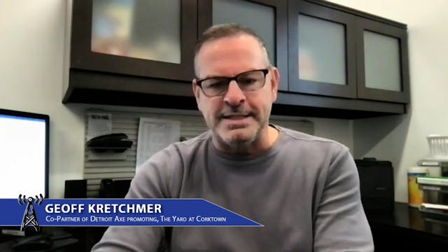 Geoff Kretchmer of Detroit Axe promot...