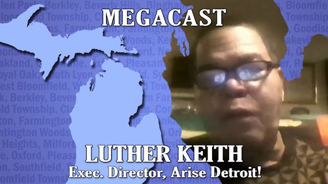 Luther Keith, Exec. Director of Arise...