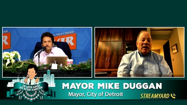 SAY Detroit 10th Annual Radiothon - Mayor Mike Duggan