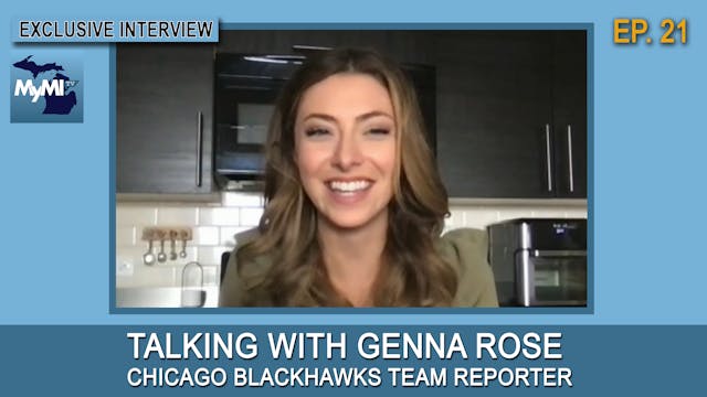 Chicago Blackhawks Reporter, Genna Ro...