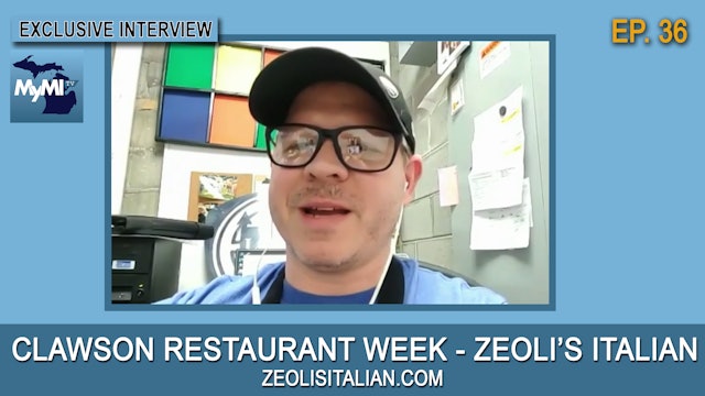 Clawson Restaurant Week- Zeoli's Italian - Larry & Maddie LIVE - Mar. 29th