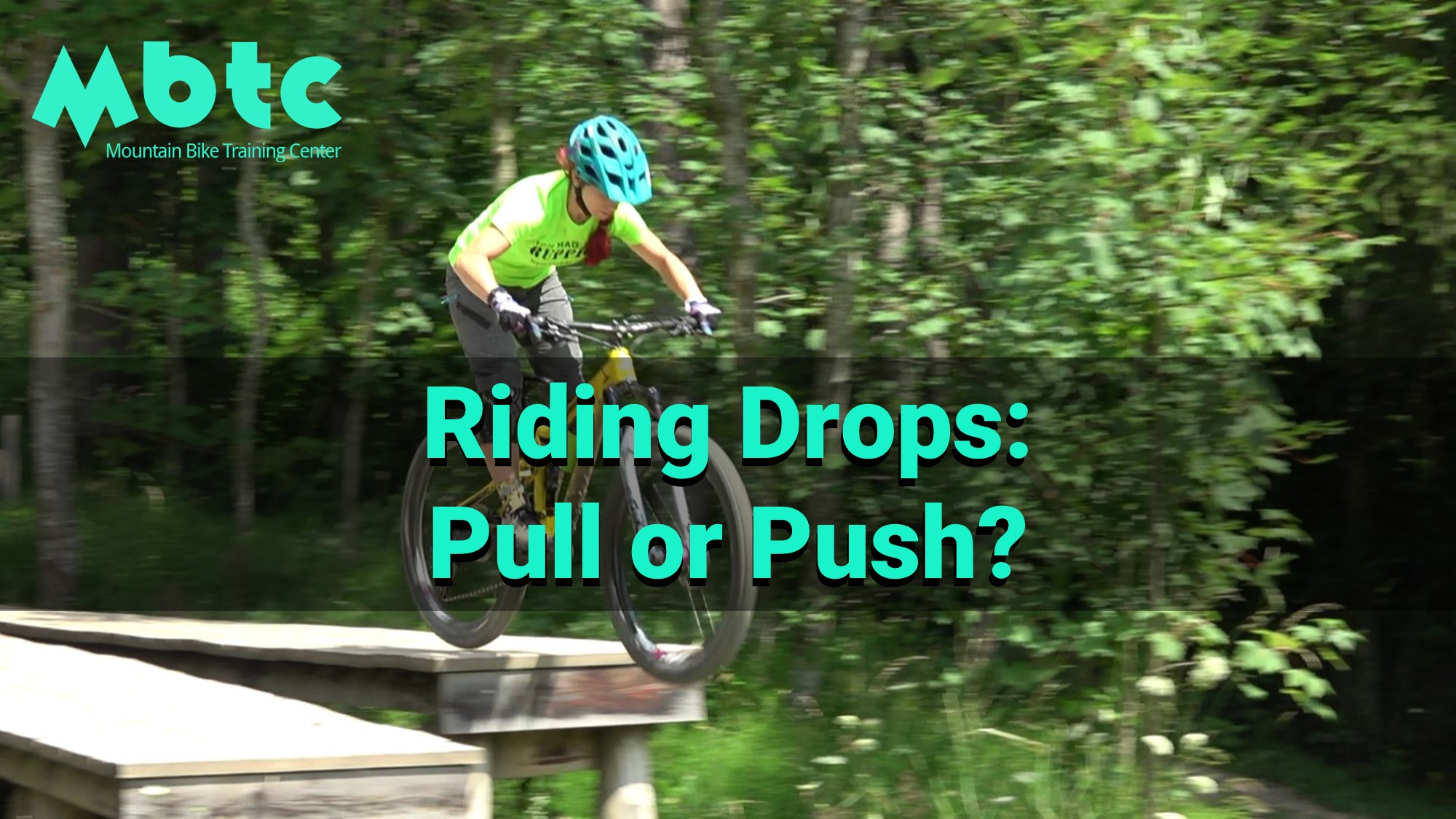 Pushing vs Pulling on drops