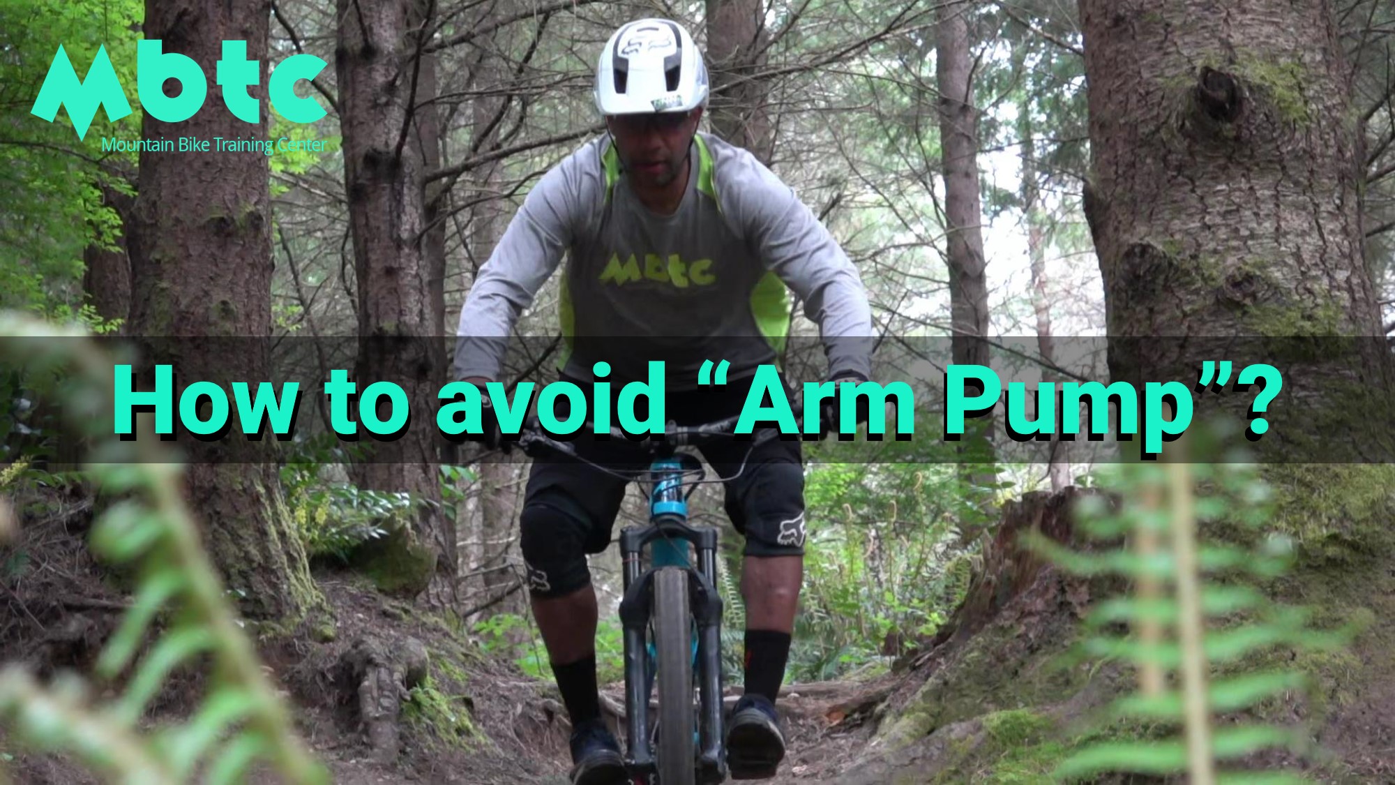 Arm pump mountain discount biking