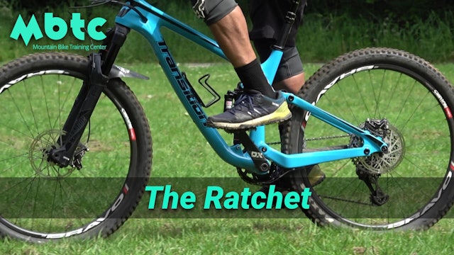 Ratchet pedaling technique