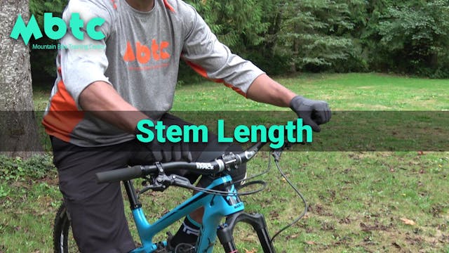 Bike setup: Stem Length
