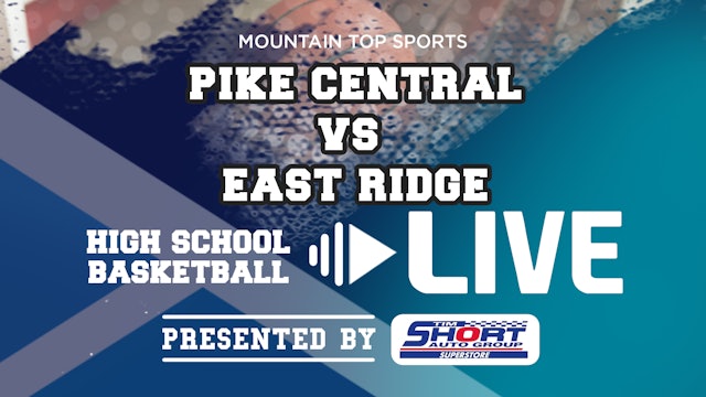 Pike Central vs East Ridge High School Boys Basketball