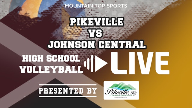 Pikeville vs Johnson Central High School Volleyball