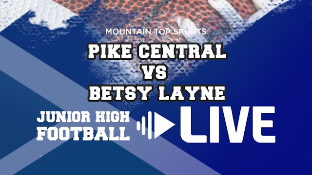 Pike Central vs Betsy Layne Jr. High ...