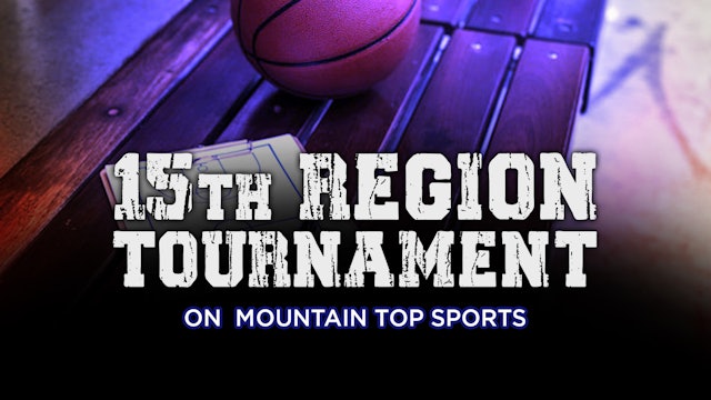 15th Region Tournament 2023 - Pike Central vs Betsy Layne Boys Basketball