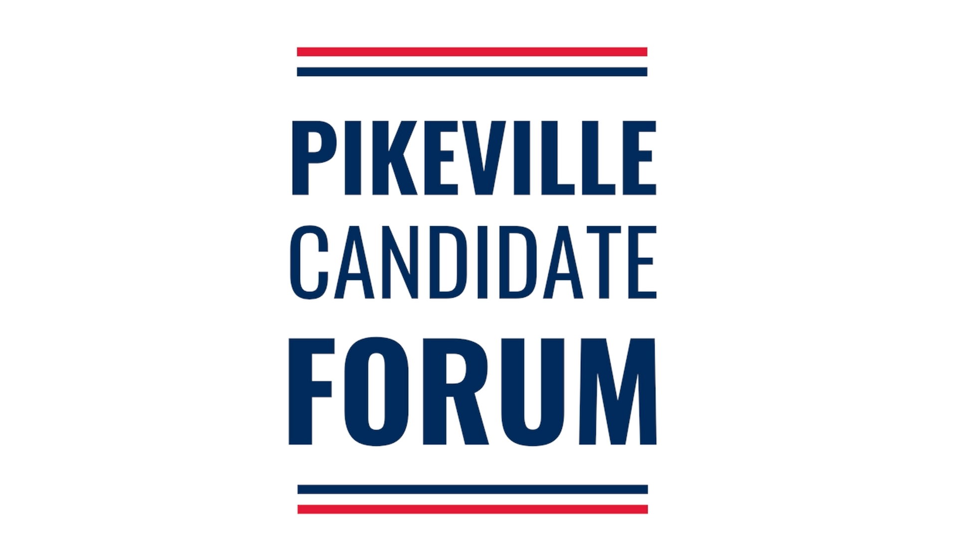 Pikeville Candidates Forum