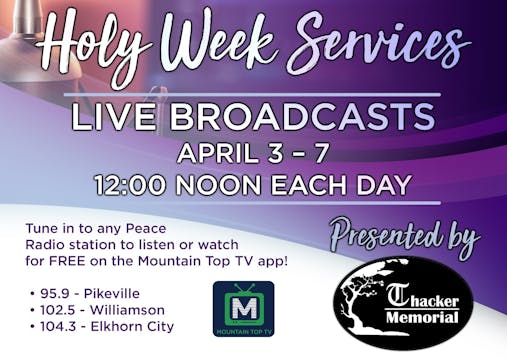 Holy Week 2023 - Monday Service from ...