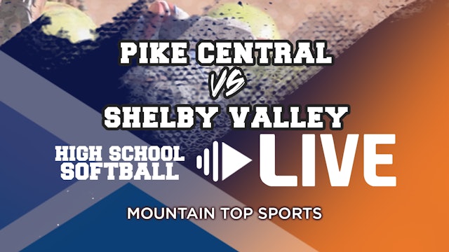 Shelby Valley vs Pike Central High School Girls Softball