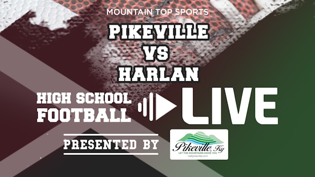 Pikeville vs Harlan High School Football