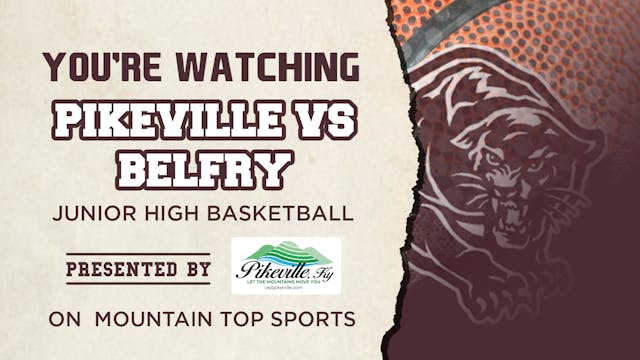 Pikeville VS Belfry Girls Junior High...