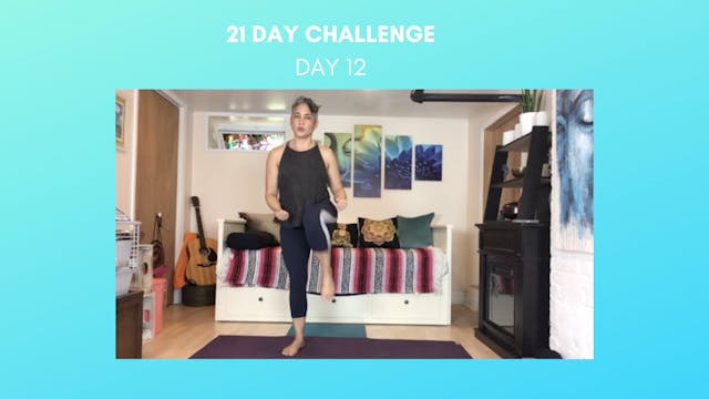 Day 12- HIIT, Build Lower Body Strength & Balance