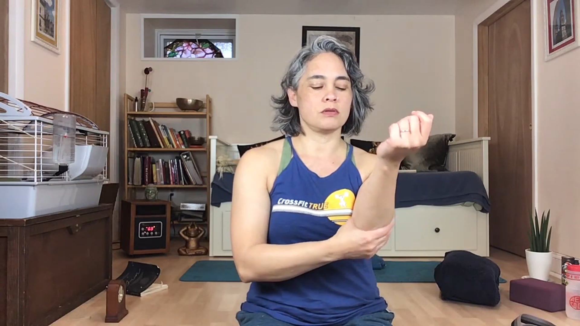 Release tight forearms & wrists