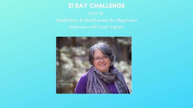 Day 14- Wellness Practice: Meditation & Mindfulness for Beginners