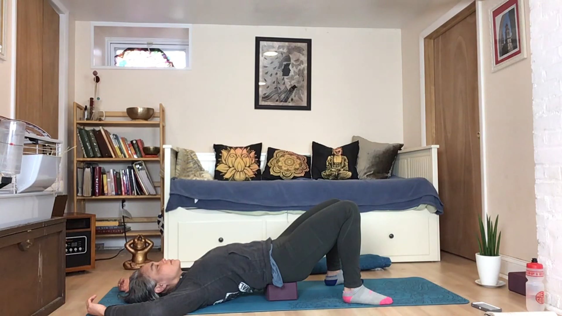 Yin-Restorative focus on self-compassion)