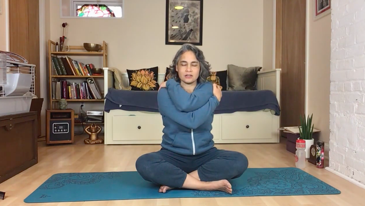 Yoga for shoulders, neck, and hands