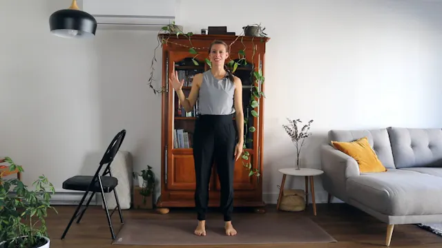 Pilates- Debout façon barre fitness