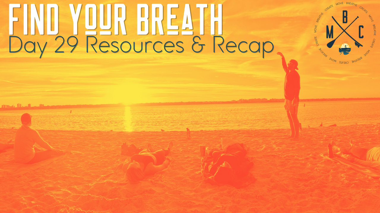 Day 29 Resources & Recap