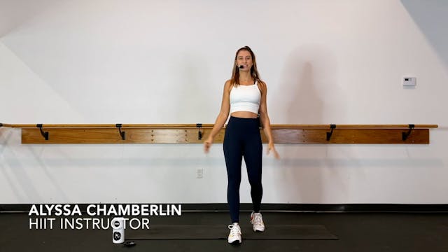 Bodyweight HIIT with Alyssa