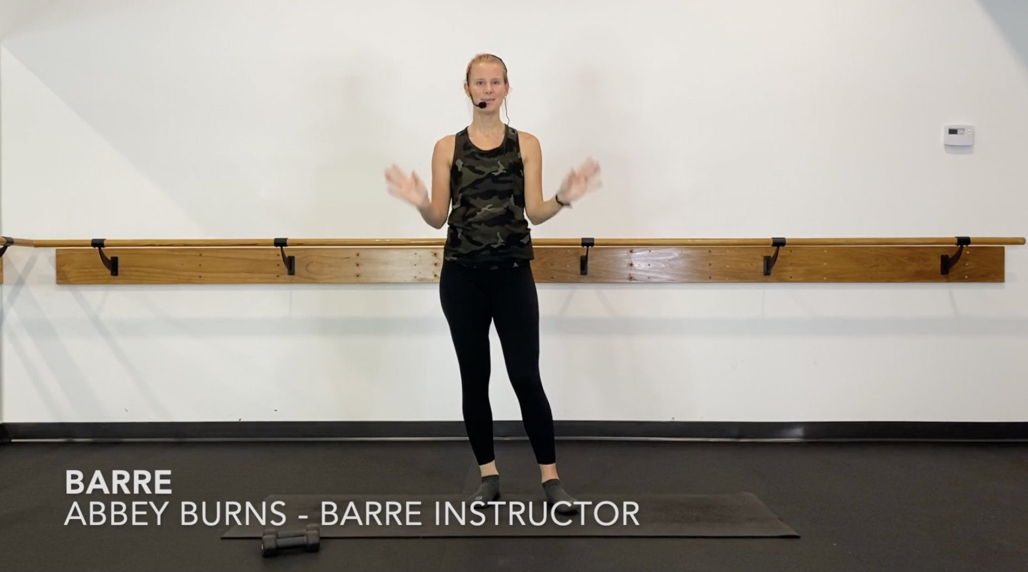 Barre with Abbey