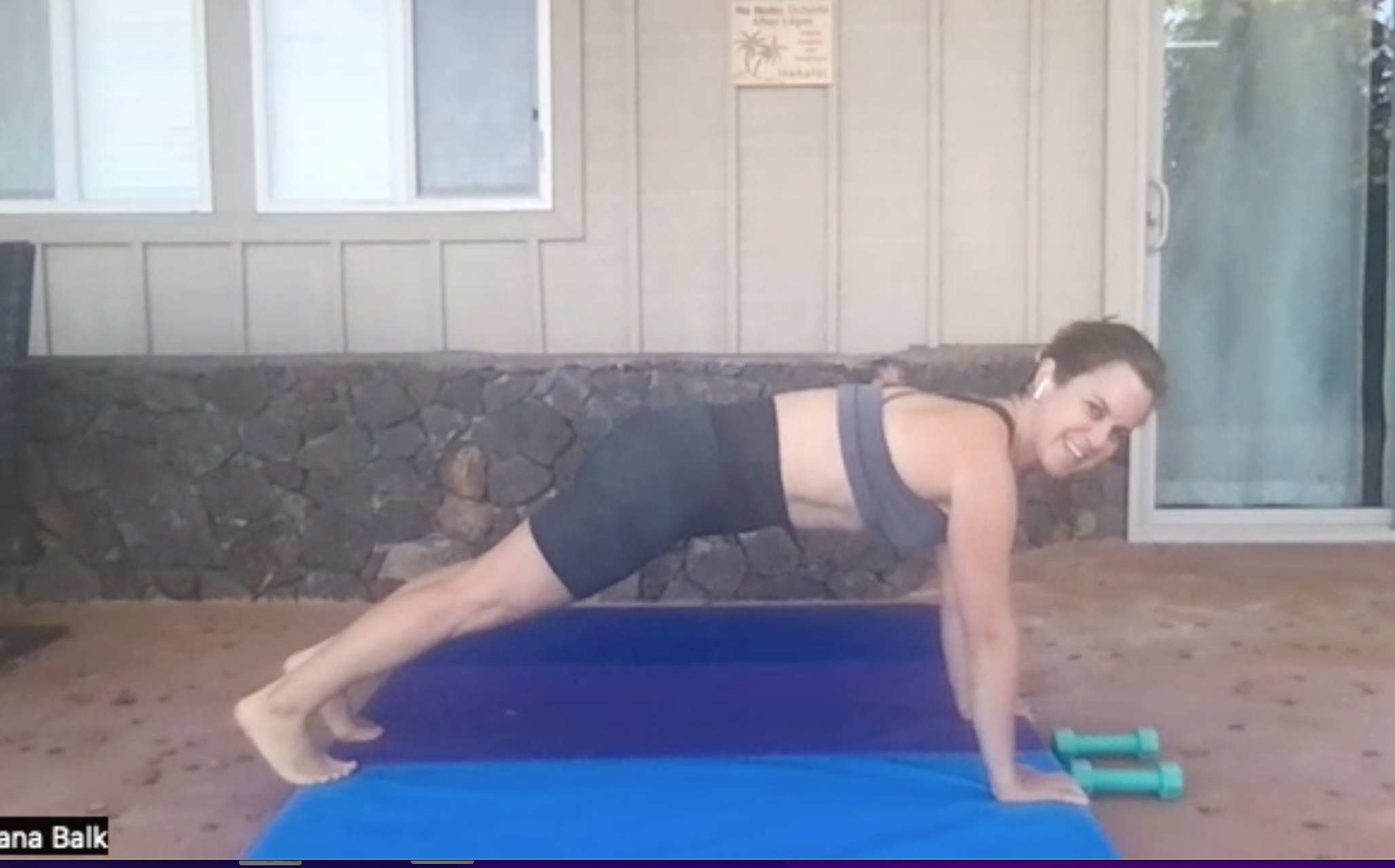 Maui Yoga Inspired Core Cardio 