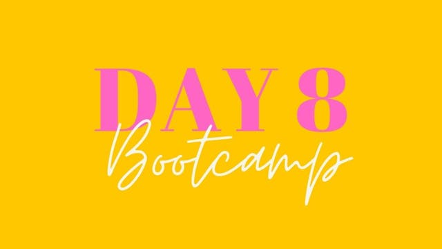 Move Like Morgan: Total Body Bootcamp Day 8