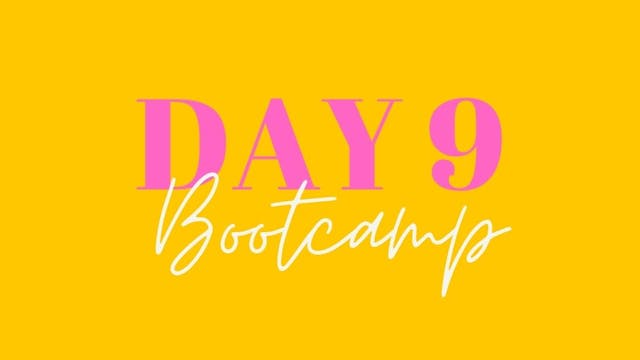 Move Like Morgan: Total Body Bootcamp Day 9