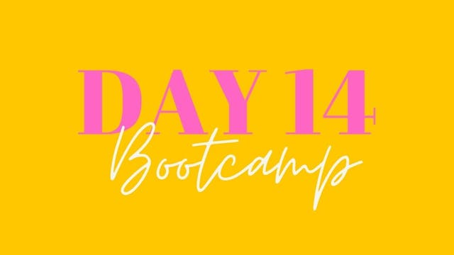 Move Like Morgan: Total Body Bootcamp Day 14!!!