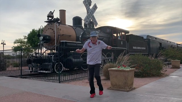 Boogie Up! 306: Train Theme at Railroad Park, Scottsdale, Arizona 