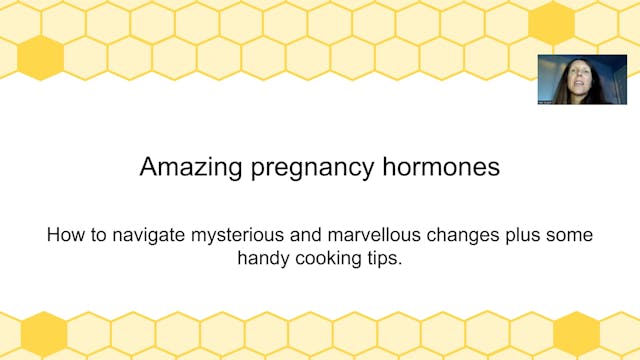 The amazing pre/postnatal hormones in...