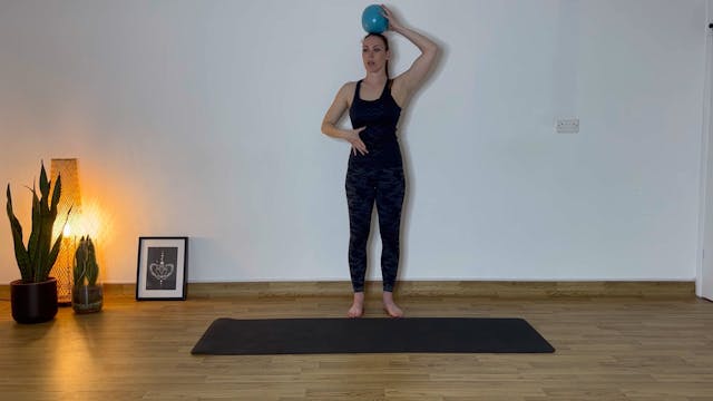 30 MIN MINI STABILITY BALL CLASS