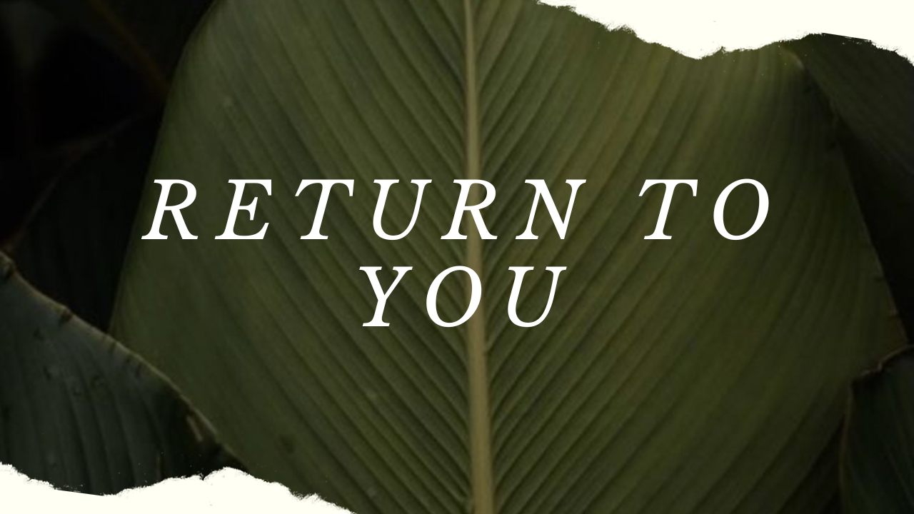 RETURN TO YOU