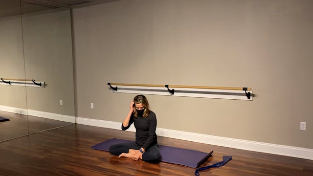 PhyToga Fit with a Resistance Band