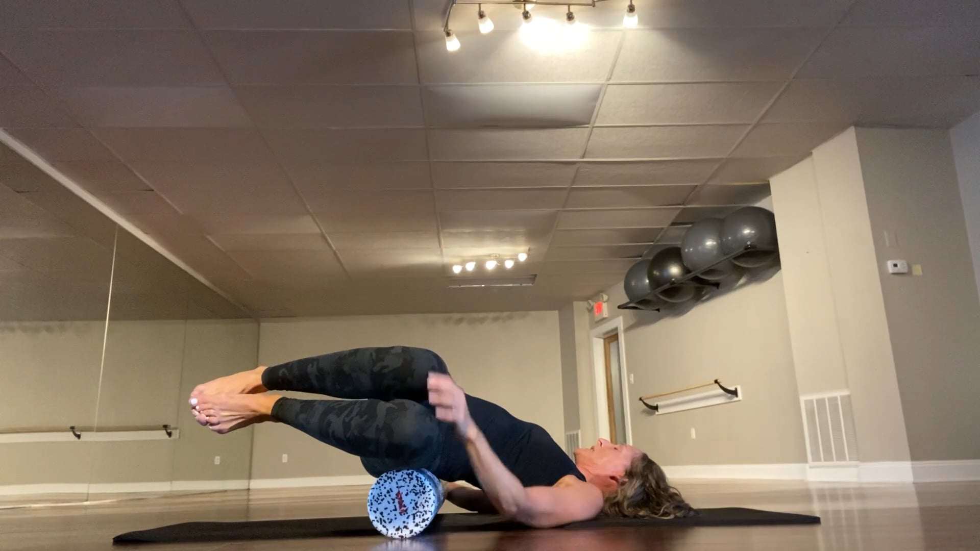 Pilates Full Body Stretch with Foam Roller