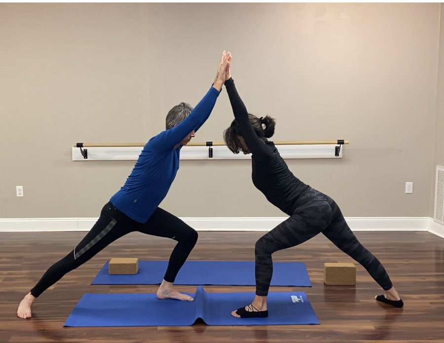Partner Yoga with Nathalie and Tom