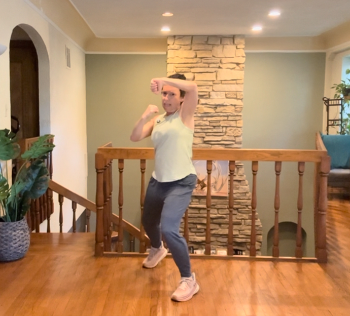 Punch It Out! Gentle HIIT for Energy & Strength (weights opt*)