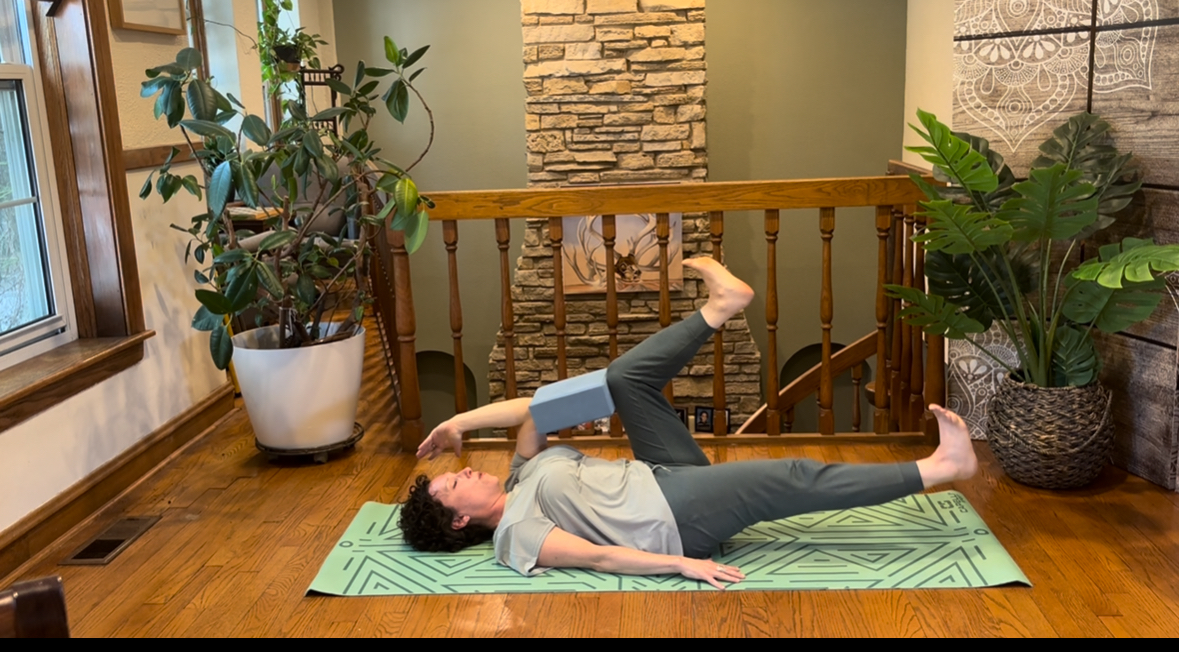 Rock Your World with One Yoga Block- Abs and Hips