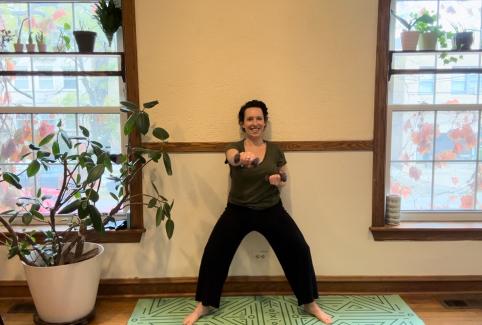 Posture Building Wall Workout- arms, shoulders, spine