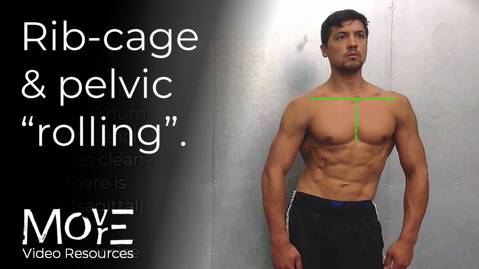 Rib-cage & pelvic "rolling" (concept & patterning)