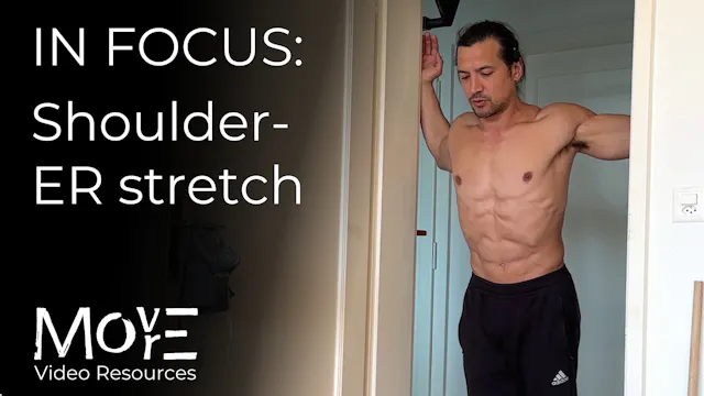 IN FOCUS: SD shoulder-ER stretching