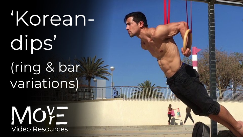 'Korean-dips' (rings & bar)