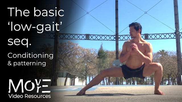 Basic 'low-gait' sequence