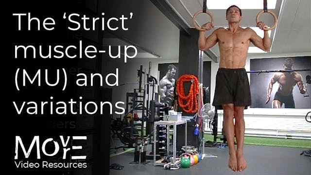 'Strict' muscle-up variations