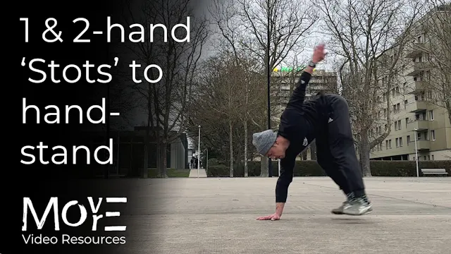 'Stot' to handstand