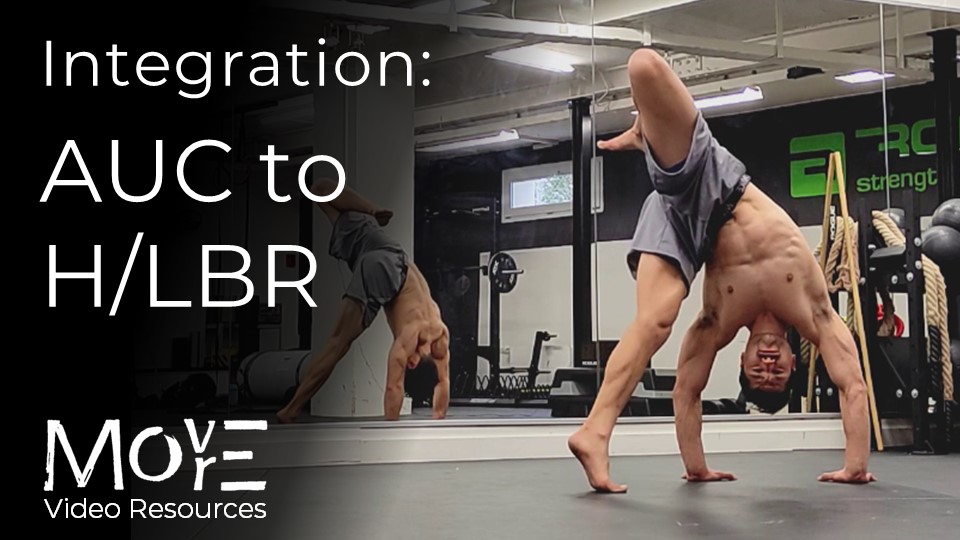 AUC to High/Low-bridge rotation (H/LBR) integration